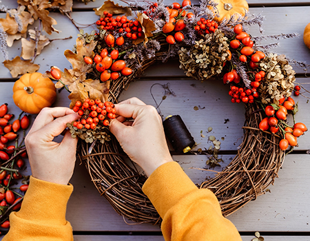 How To Make The Perfect Autumn Wreath This Season