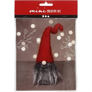 Creativ Mini Craft Kit - Christmas Red Hat Gnome - 001378