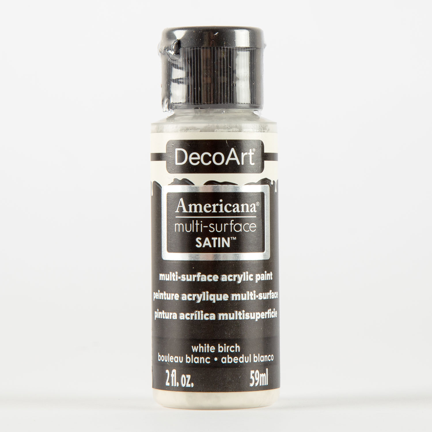 DecoArt Multi Surface Satin Acrylic Paint Pick-n-Mix - Choose 3 - White Birch