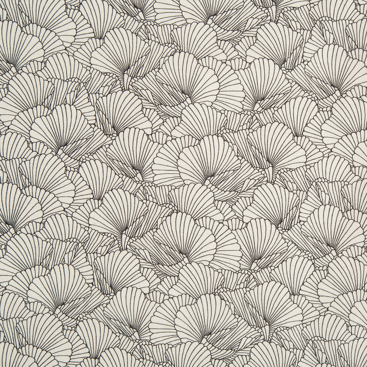 Fabric Freedom Monochrome Madness 1m Quilting Cotton Pick N Mix - Pick any 2 - Scalloped Shavings