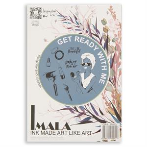 IMALA A5 Stamp - Get Ready With Me - 8 Stamps - 014949