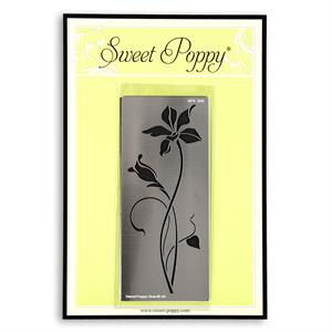 Sweet Poppy Stencil - Clematis Flower - 016918