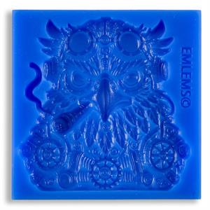 Emlems Steampunk Owl Silicone Mould - 021258