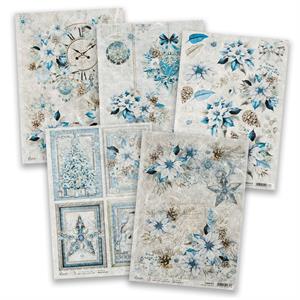 Ciao Bella 5 x Elegance of Blue Rice Papers - Choose any 5  - 021791