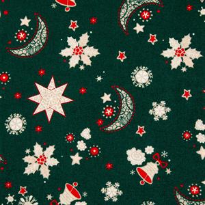 House of Alistair Christmas Charm 100% Cotton - 135cm Wide x 1m Fabric Length - 031671