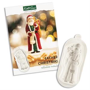 Katy Sue Designs Father Christmas Silicone Mould - 037957