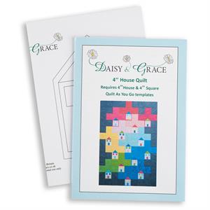 Daisy & Grace 4" House Quilt Pattern - 051515