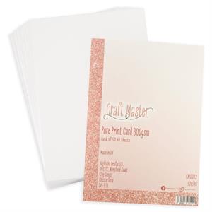 Craft Master Pure Print 250gsm Paper - 75 Sheets - 051677