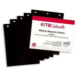 Kit N Caboodle Medium Magnetic Sheets - 5 Sheets - 054879