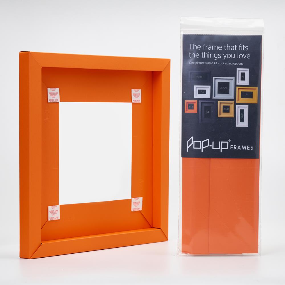Pop Up Frames Kit - Pick-N-Mix Choose 3 - Orange