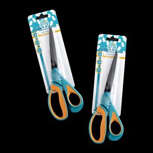 Oakwood Archer 2 x 24cm Soft Grip Craft Scissors - 066793