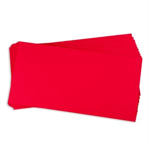 Pink Frog Crafts True Red Card - 20x40cm - 290gsm - 20 Sheets - 085486