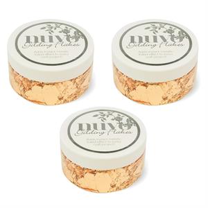 Tonic Studios Nuvo Gilding Flakes 200ml Trio - Sunkissed Copper  - 086365