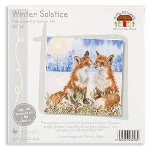 Bothy Threads Winter Solstice Counted Cross Stitch Kit - 26 x 26cm - 086372