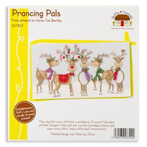 Bothy Threads Prancing Pals Counted Cross Stitch Kit - 36 x 20cm - 090248
