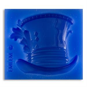 Emlems Small Hat Silicone Mould   - 091018