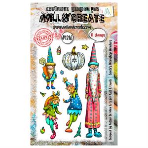 AALL & Create A6 Stamp Set - Santa's Workshop Wonders - 094444
