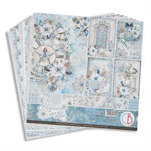 Ciao Bella Elegance of Blue 12x12" Paper Pad - 12 Sheets - 097509