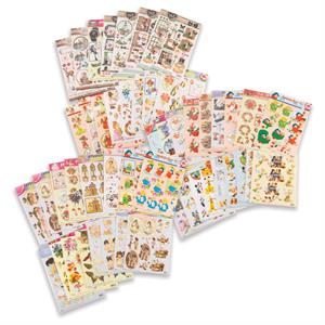 Pinflair 50 Sheets of Die Cut Decoupage - Contents May Vary - 100921