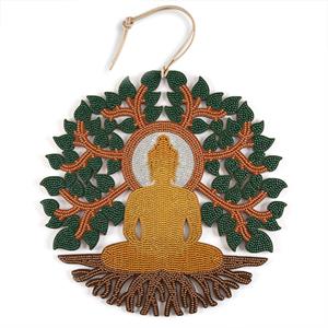 Crystal Art Hanging Decoration 30x30cm - Buddha Dreams - 113292