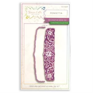 Sharon Callis Poinsettia Border & Edge Die Set - 129347