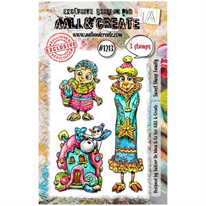 AALL & Create A7 Stamp Set - Sweet Sheep Family - 138672