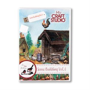 My Craft Studio Scene Building & Digi Stamp Vol 6 USB  - 140251