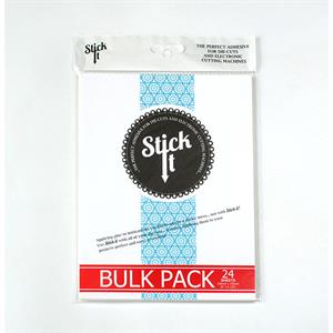 Craft Obsessions Bulk Pack Stick it Die Cut Adhesive - 24 Sheets - 153110