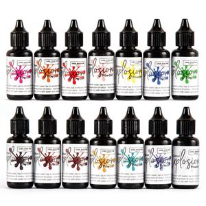 Lisa Horton Crafts Complete Set of 14 Colour Explosion Powders Set 1 and 2 - 14 x 18ml - 165245