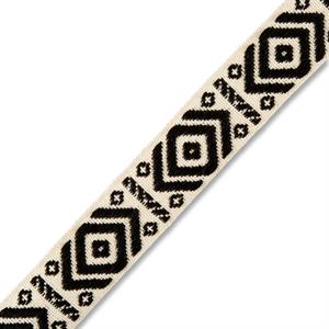 Fabric Freedom Tribal Cotton Mix Webbing - 1m By 40mm Wide  - 165470