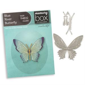 Memory Box Die Set - Blue River Butterfly - 2 Dies - 168035