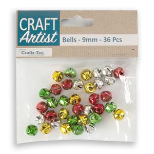 Craft Artist - Jingle Bells 9mm - 25pcs - 175450