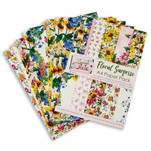 Sweet Dixie Floral Surprise A4 Paper Pack - 20 Sheets - 175505