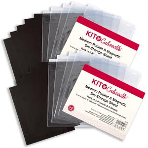 Kit 'N' Caboodle Medium Pockets & Die Magnetic Sheets - 10 Pockets & 10 Sheets - 179995