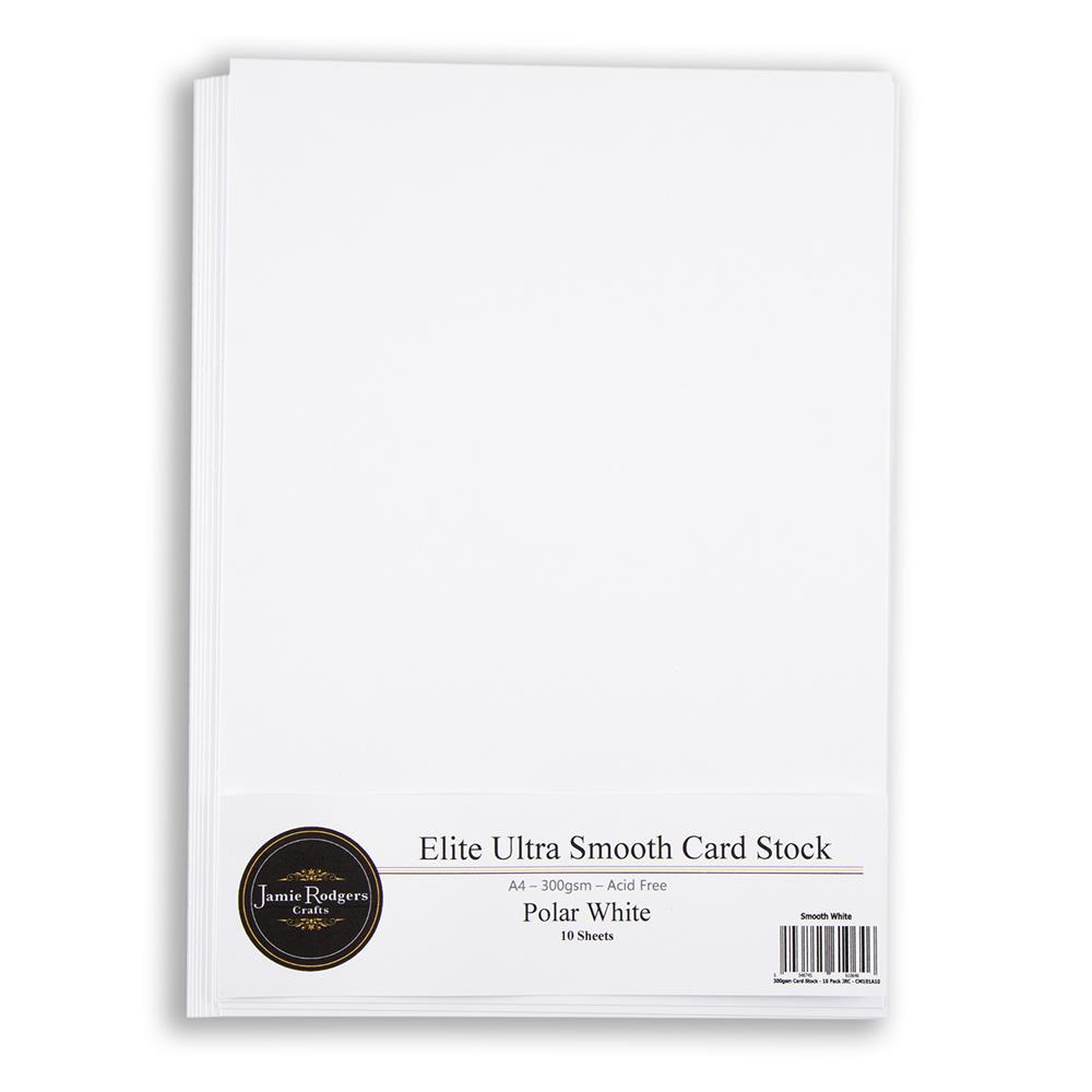 JRC Elite Card 10 Sheet A4 Pick-n-Mix - Choose 3  - Ultra Smooth White - 300gsm