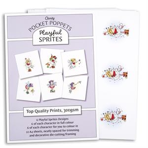 Clarity Crafts Pocket Poppet Card Toppers - Choose 1 - 185067