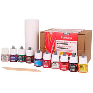 Pebeo Assorted Marbling Collection Set - 10 x 45ml - 188199