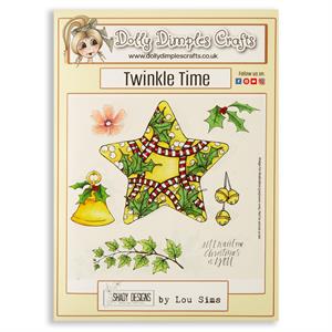 Shady Designs Festive Fusion Twinkle Time A6 Stamp Set - 7 Stamps - 192042