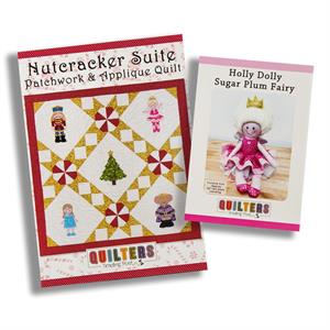 Quilter's Trading Post Nutcracker Suite Quilt Pattern with Sugar Plum Fairy Holly Dolly Pattern - 196941