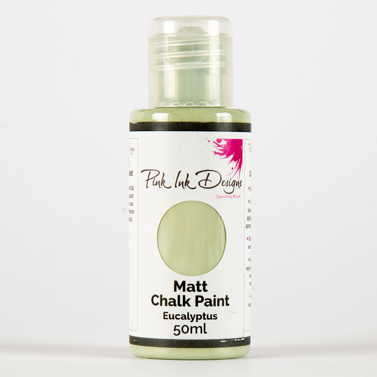 Pink Ink Matt Chalk Paint 50ml Pick-n Mix - Choose 3 - Eucalyptus