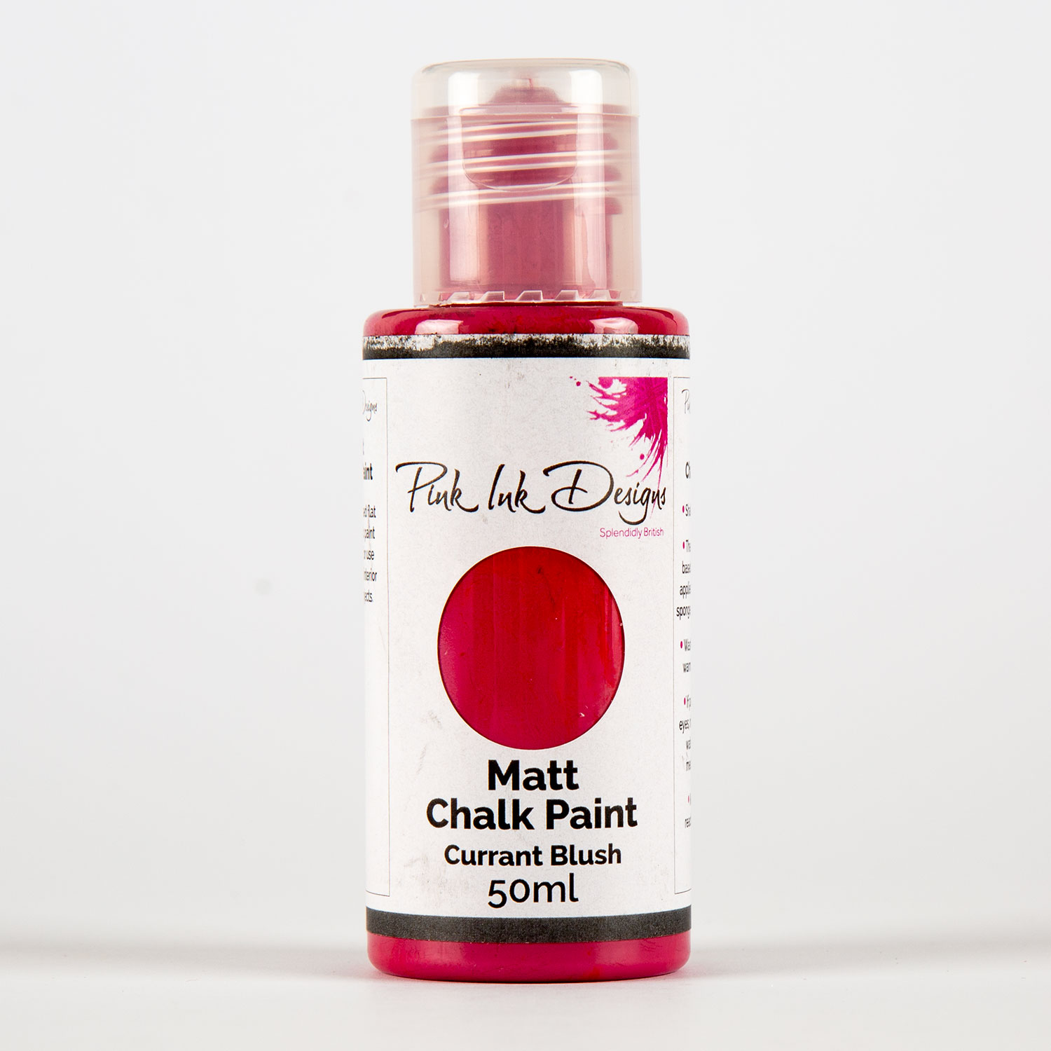 Pink Ink Matt Chalk Paint 50ml Pick-n Mix - Choose 3 - Currant Blush