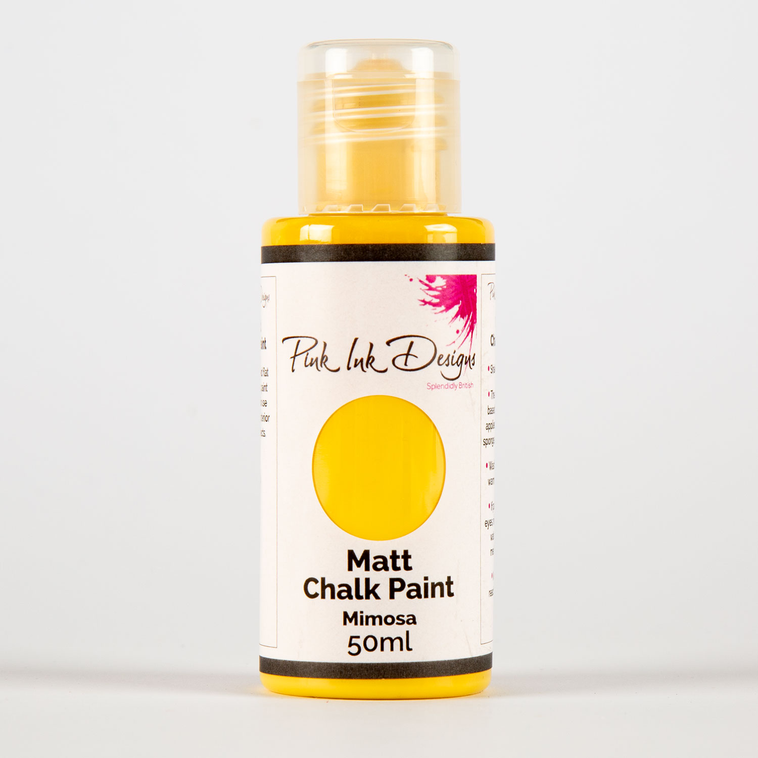 Pink Ink Matt Chalk Paint 50ml Pick-n Mix - Choose 3 - Mimosa