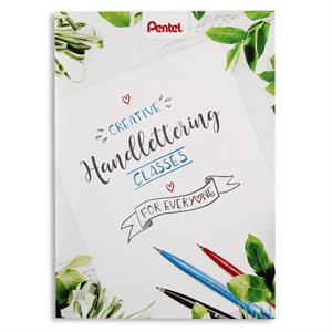 Pentel Hand Lettering Guide - 20 Pages - 200656