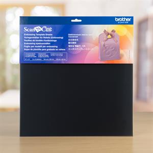 Brother ScanNcut Embossing Template Sheets - 3 Sheets - 202778