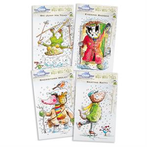 The Card Hut - Mark Bardsley's Winter Wood Tails: Collection 1 - 4 x Stamp Sets - 204204