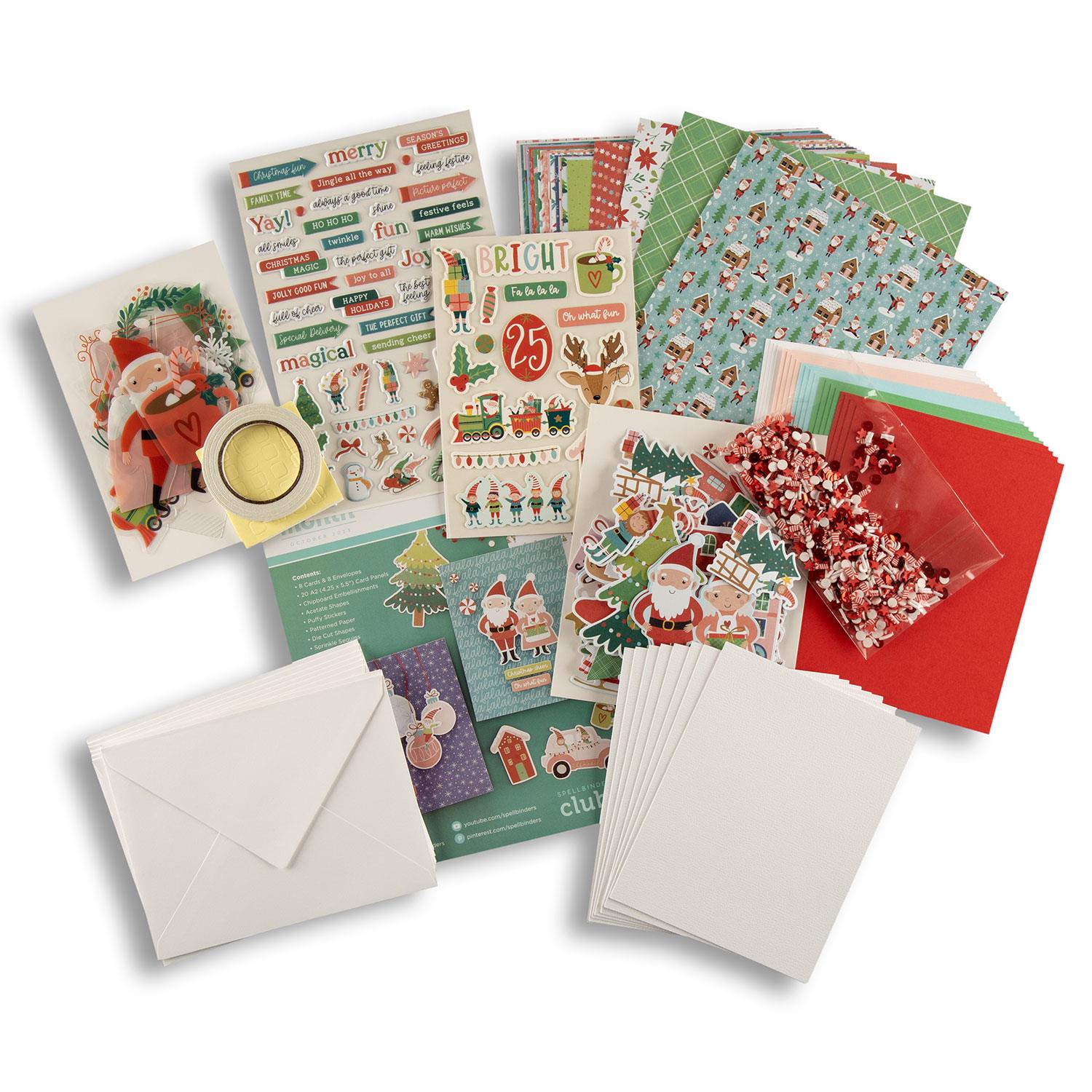 Spellbinders Complete Cardmaking Kits Pick N Mix -Choose 2 - Feeling Festive