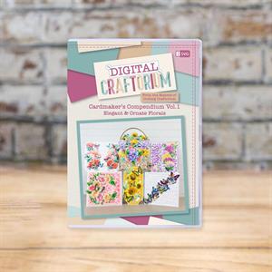 Digital Craftorium Cardmakers Compendium Vol. 1 USB - Elegant & Ornate Florals - 213890