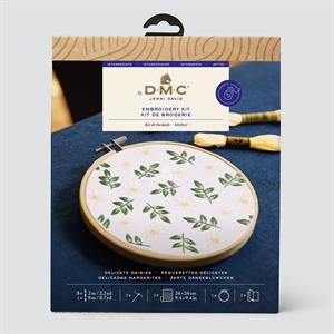 DMC Delicate Daisies by Jenni Davis Intermediate Embroidery Kit - 216417