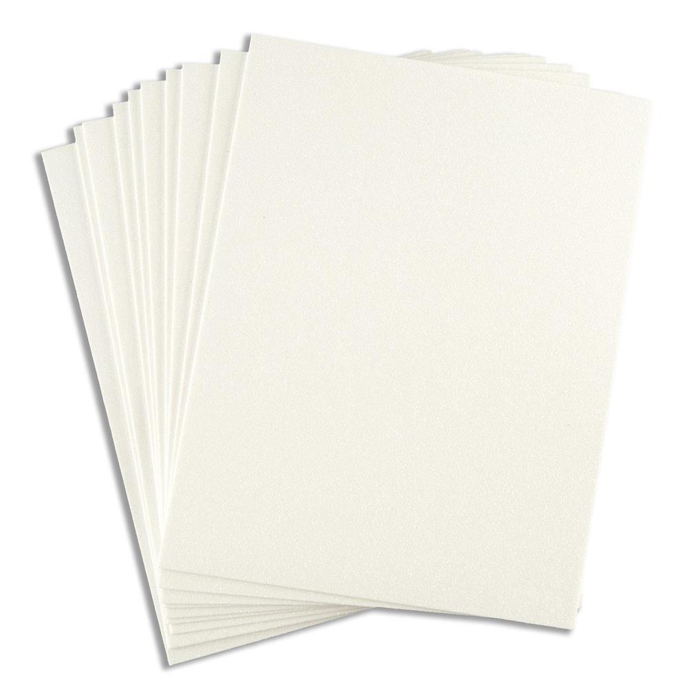 Spellbinders Pop Up Die Cutting Glitter Foam Sheets - Choose 2 - White
