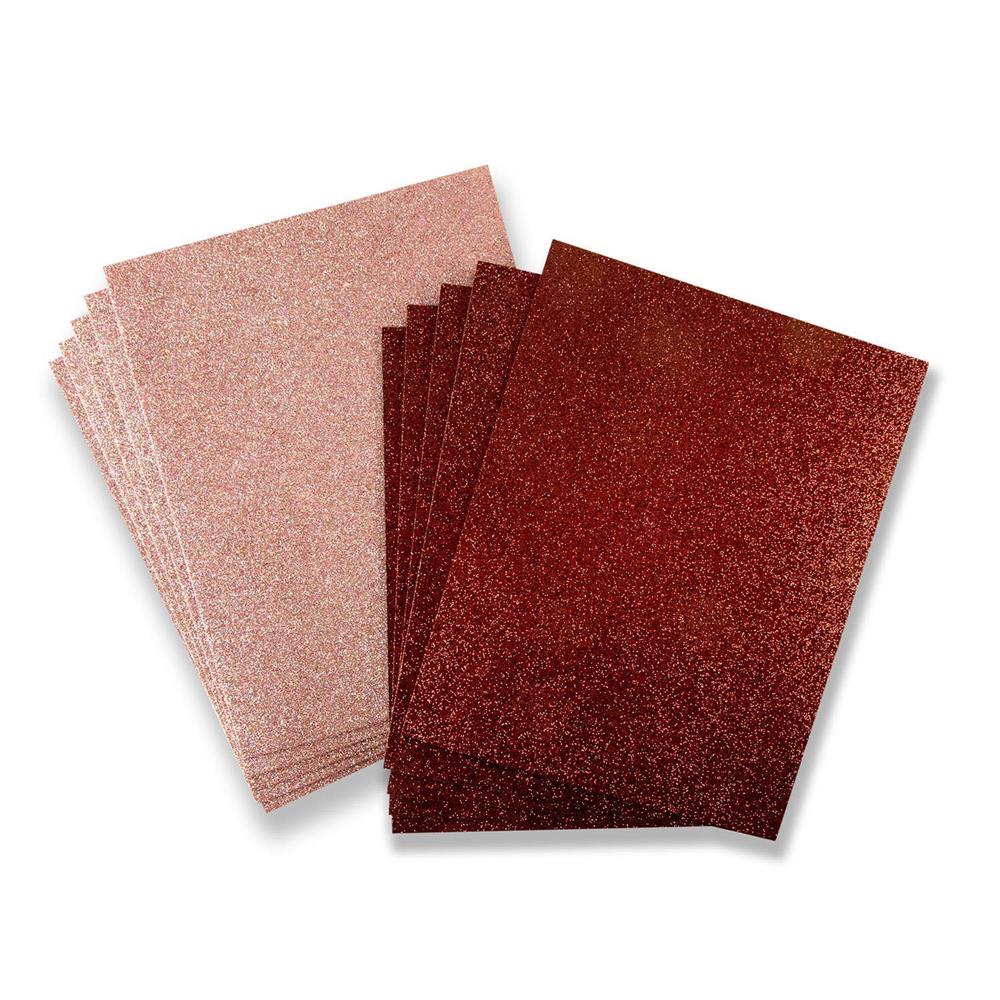 Spellbinders Pop Up Die Cutting Glitter Foam Sheets - Choose 2 - Painted Desert